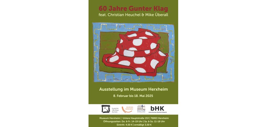 MUSEUM - Plakat A3 - 60 J Gunther Klag - 1